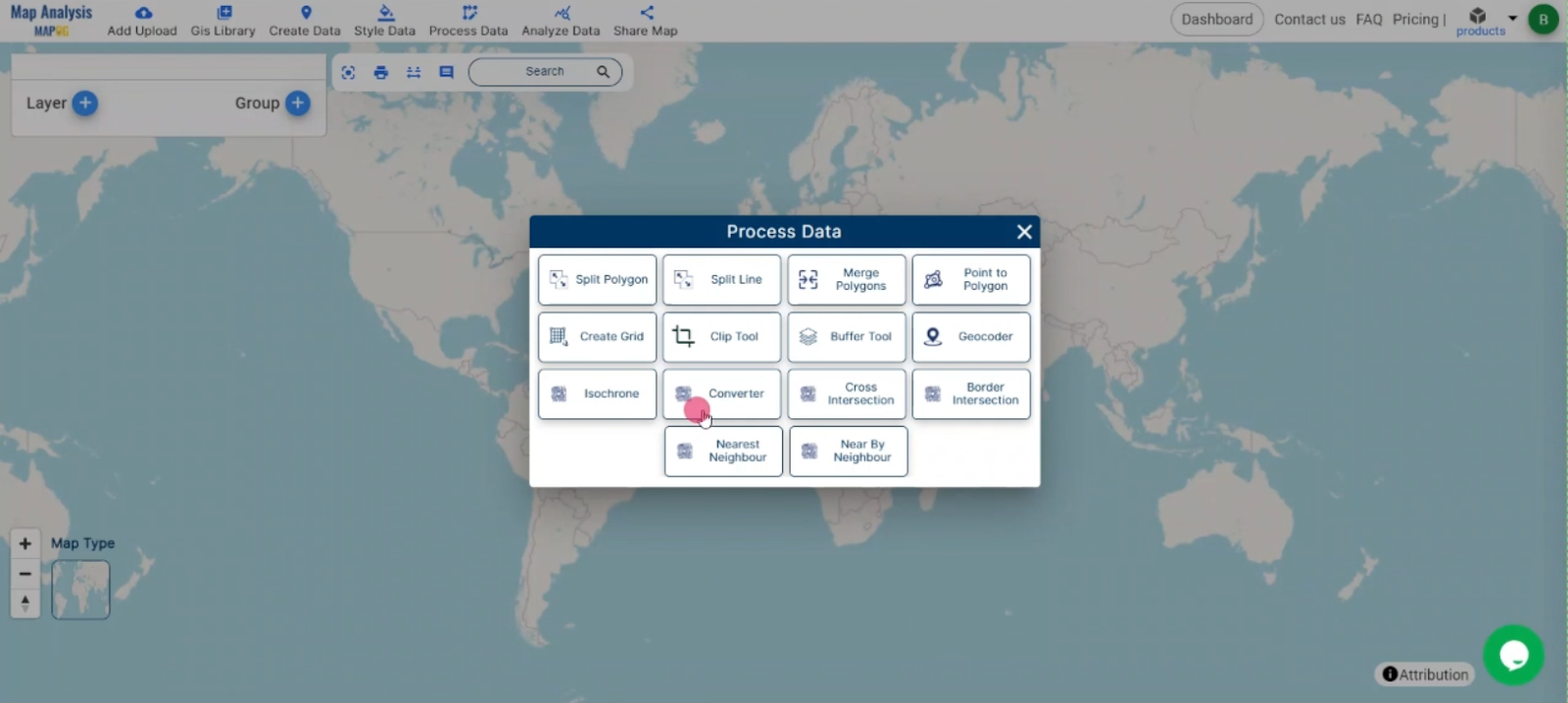 Convert MAPINFO TO XLSX Online