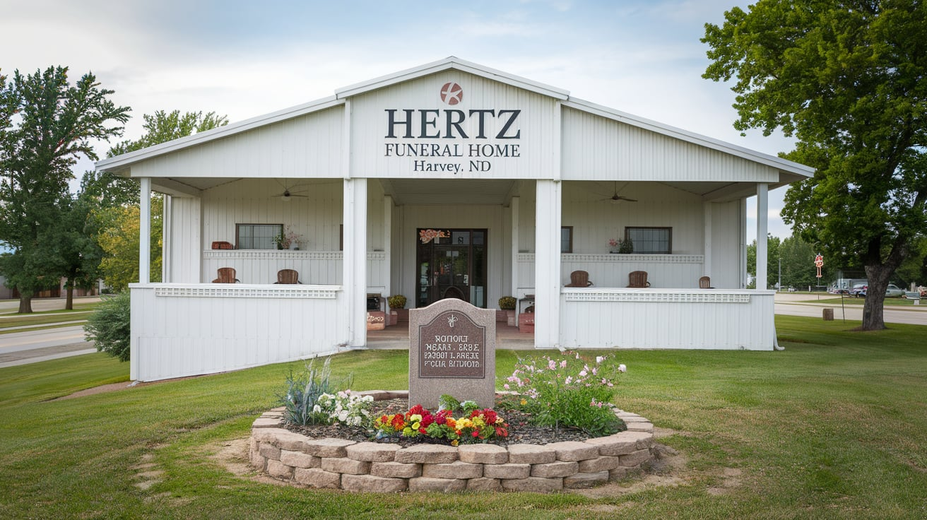 Hertz Funeral Home Harvey ND