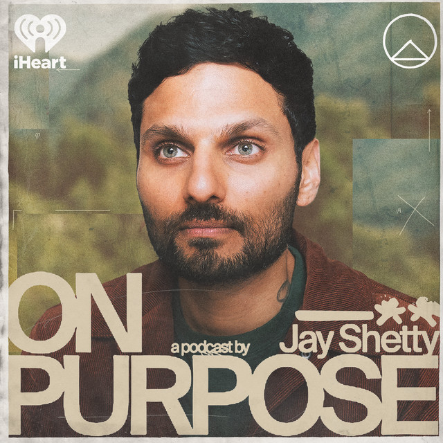 Picture of Jay Shetty, on purpose podcast. https://jayshetty.me/podcast/