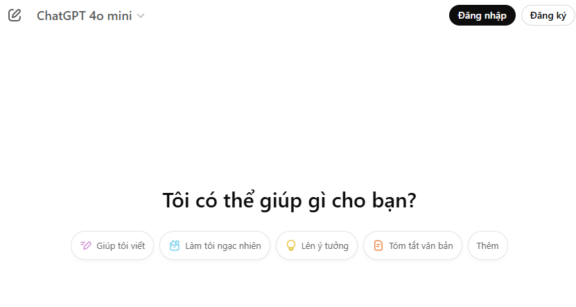 chat gpt dễ dàng sử dụng