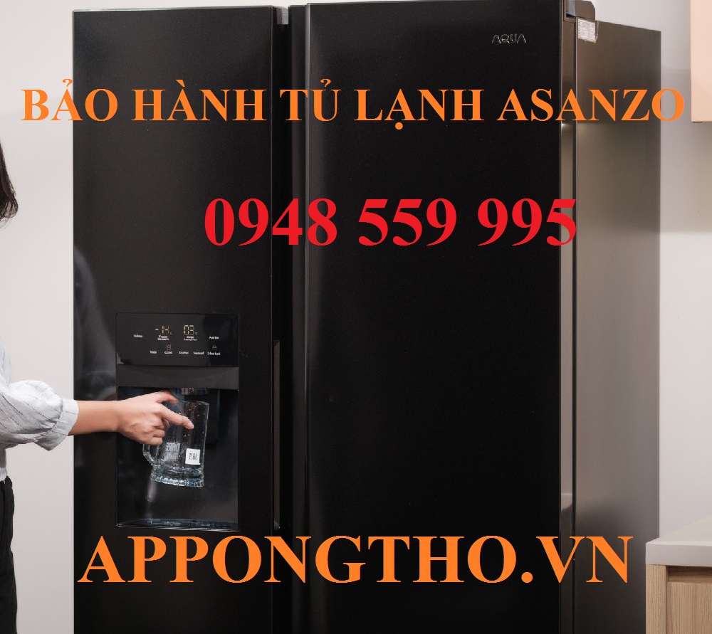 Quy trình bảo hành tủ lạnh Asanzo qua App Ong Thợ