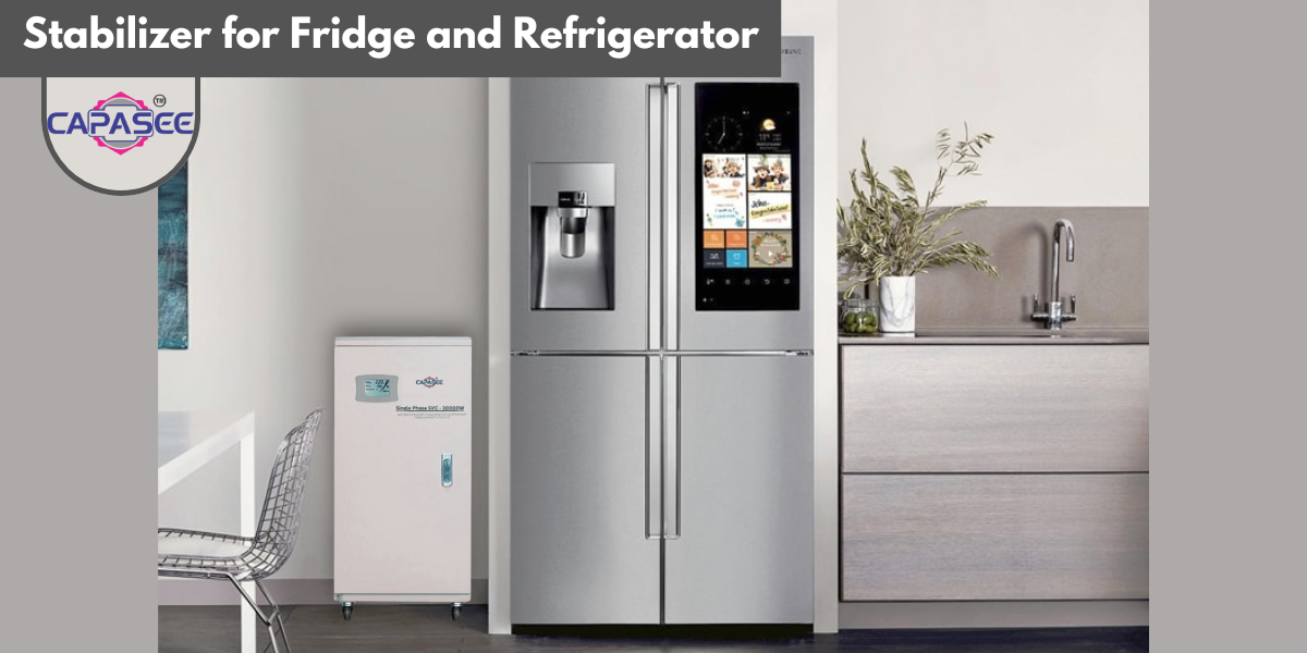 Stabilizer for fridge and refrigerator