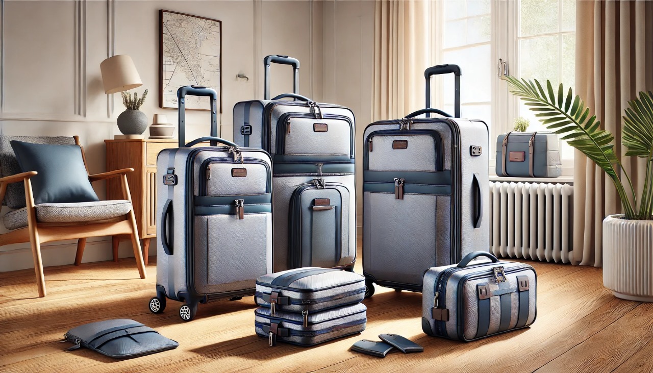 Travelers Club Gwen 4 Piece Hardside Luggage Set