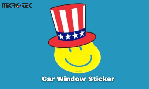 how to get an old sticker off a car window