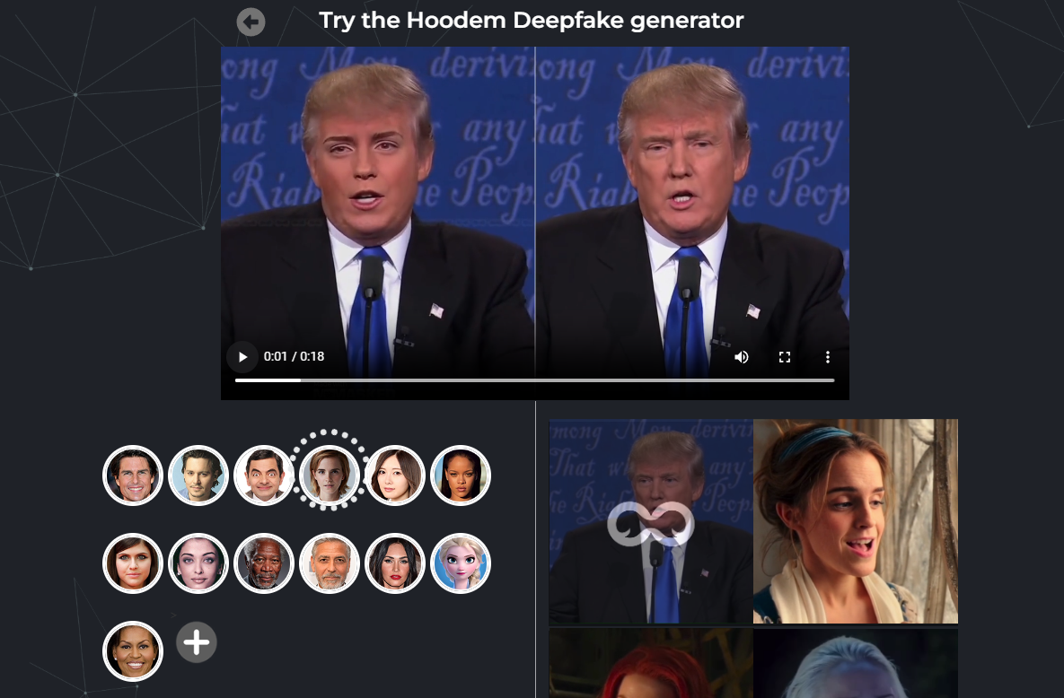 Hoodem Free Deepfake Generator