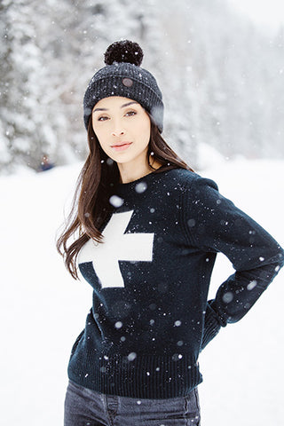 Young woman wearing Bogner ski wear - premium ski apparel