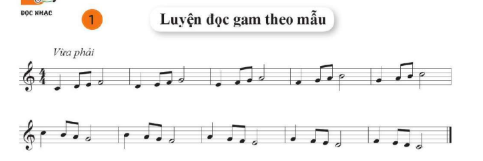 TIẾT 3. LUYỆN ĐỌC GAM THEO MẪU. BÀI ĐỌC NHẠC SỐ 6. HÒA TẤU