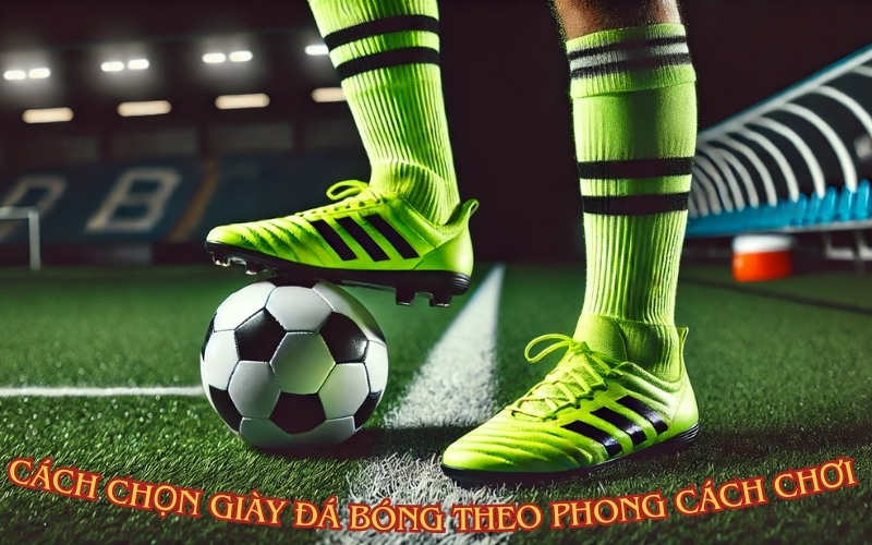 Cách chọn giày đá bóng theo phong cách chơi
