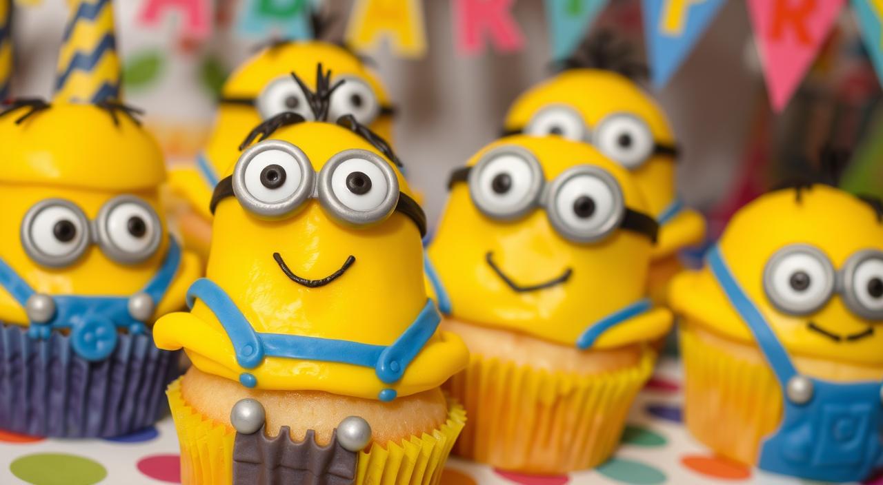 minion cupcakes