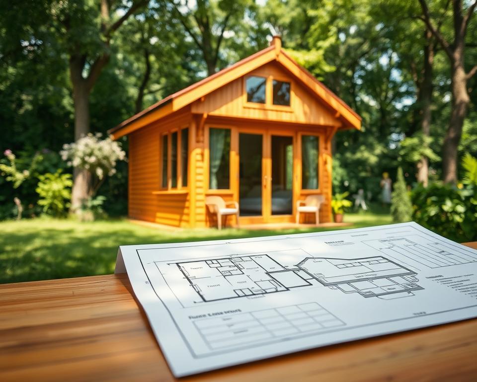 Planung Holz-Gartenhaus