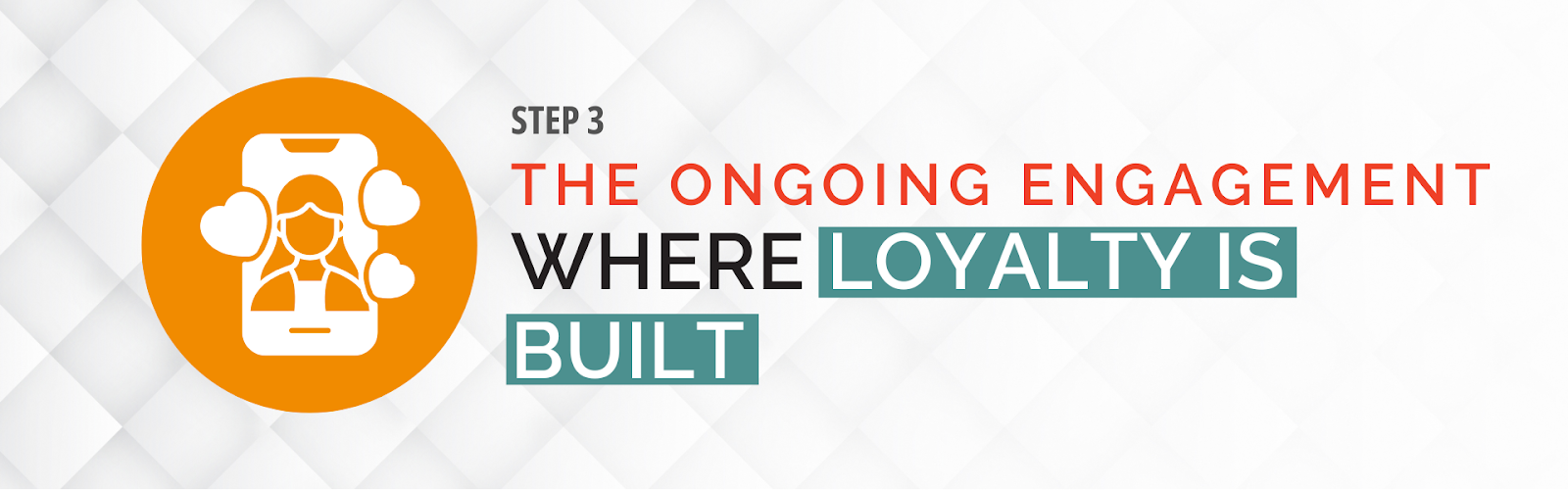 Step 3 - The Ongoing Engagement : Where Loyalty is Built