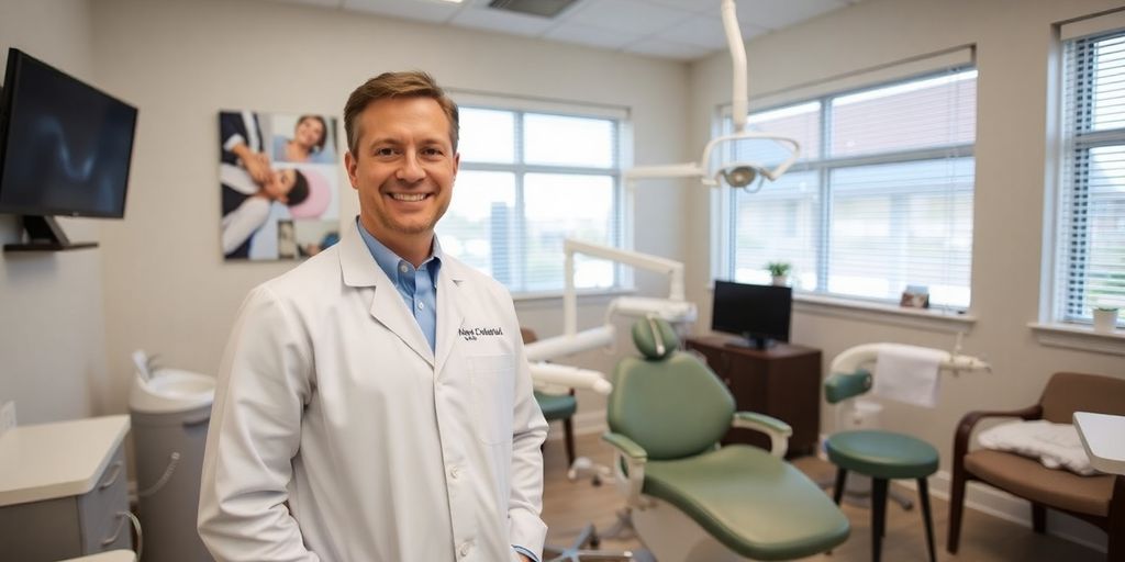 A modern dental office in Farmington Hills, MI.