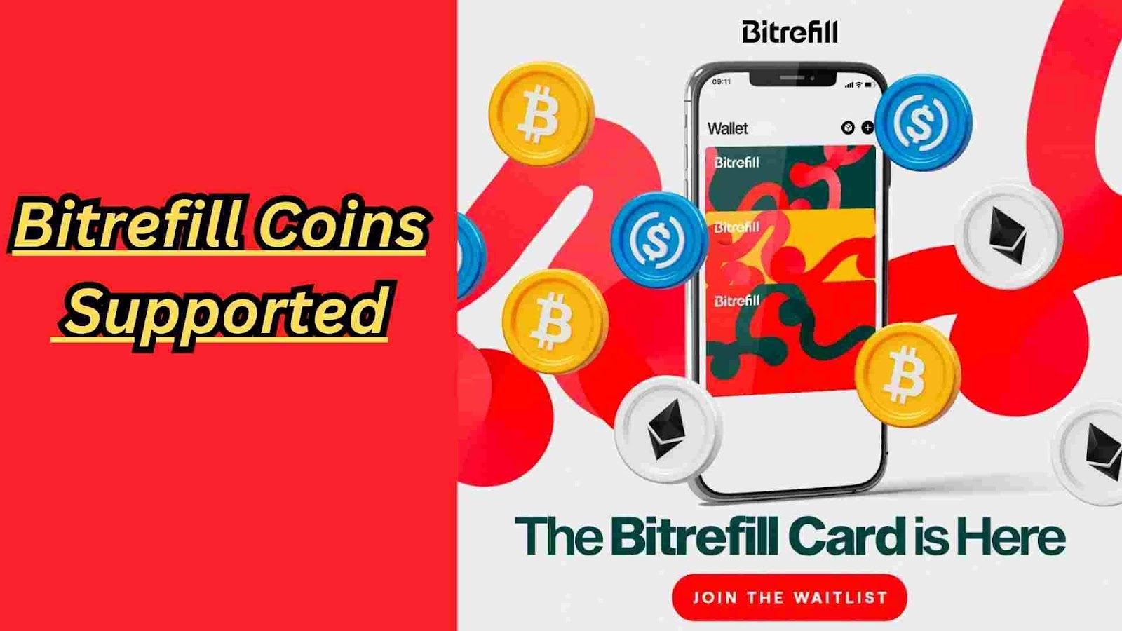 Bitrefill Coins Supported