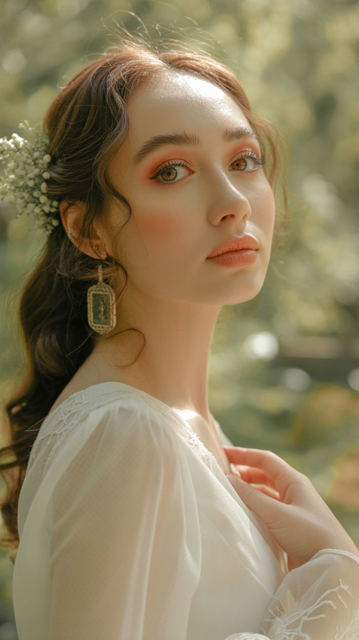 Soft Wedding Makeup for Brown Eyes Natural Looks