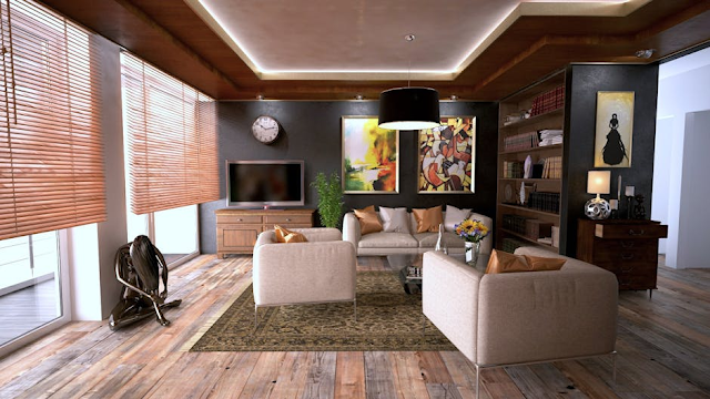 modern open plan livingroom