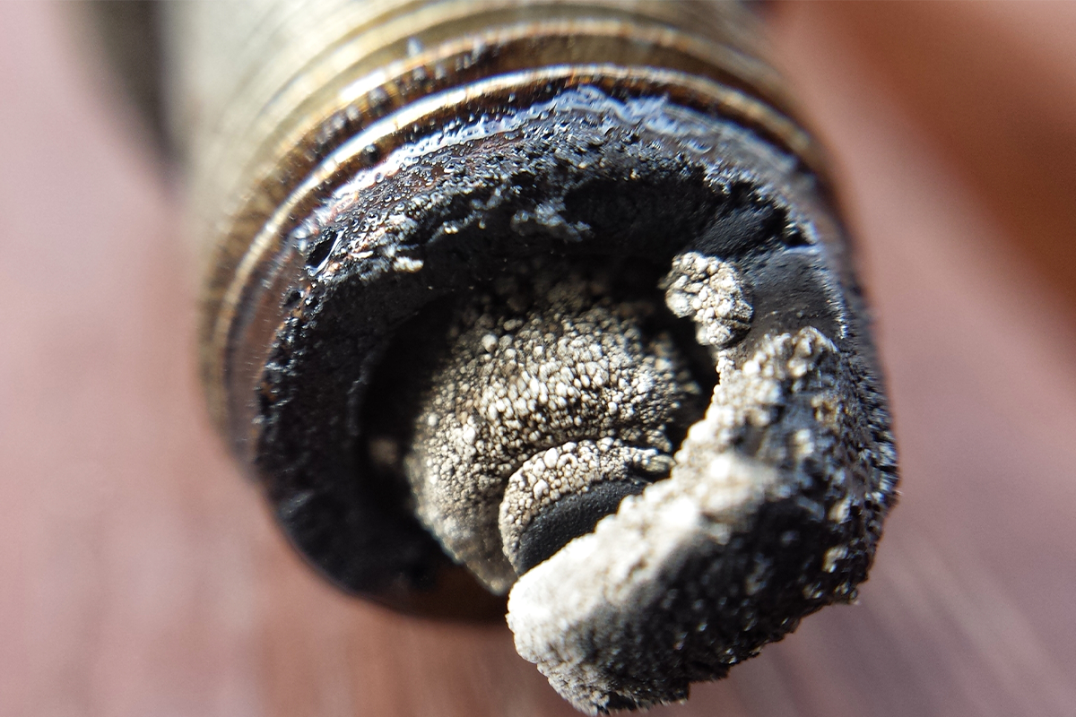 Corroded Spark Plugs can also cause popping up of check engine light