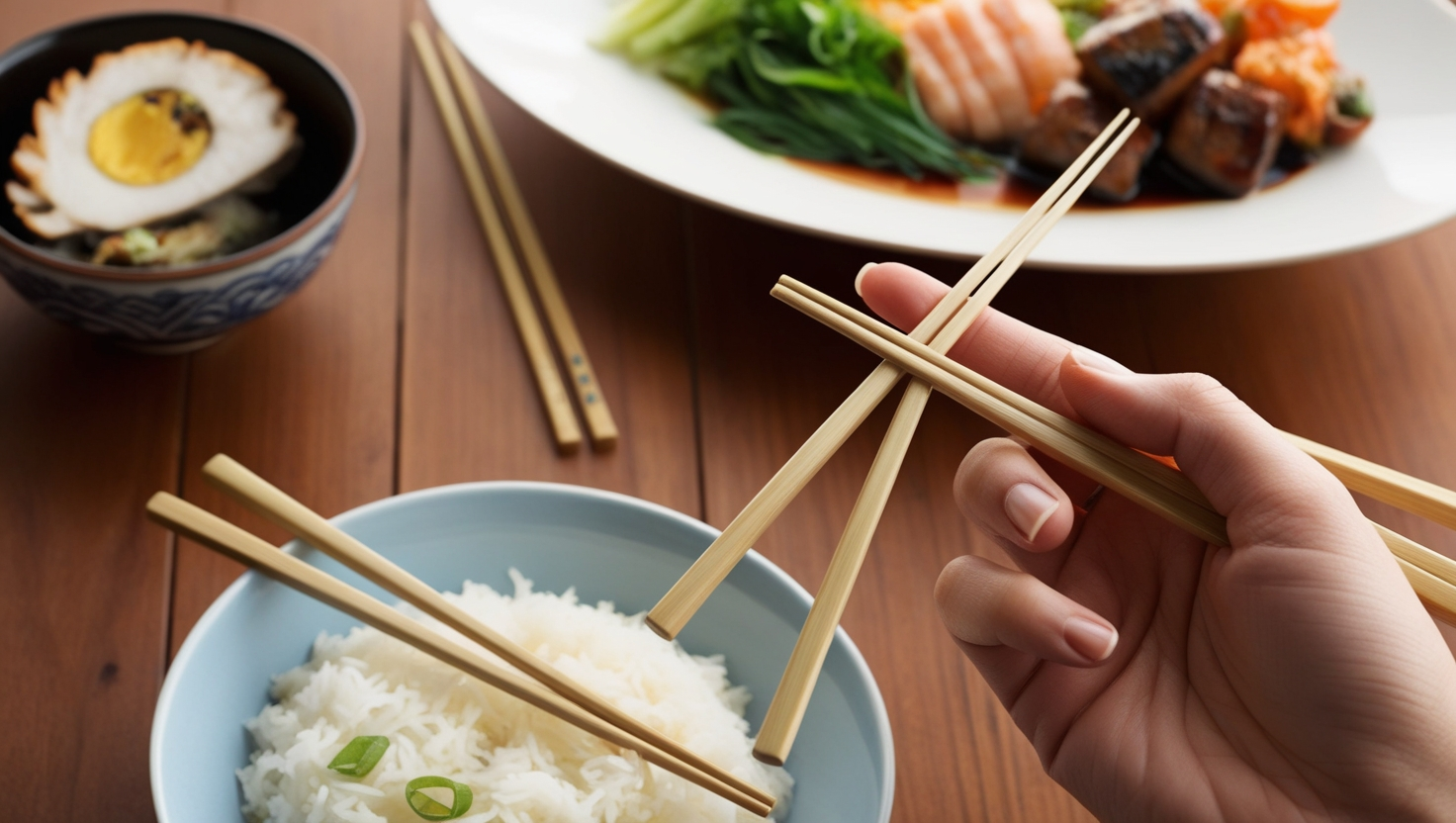 How to Hold Chopsticks