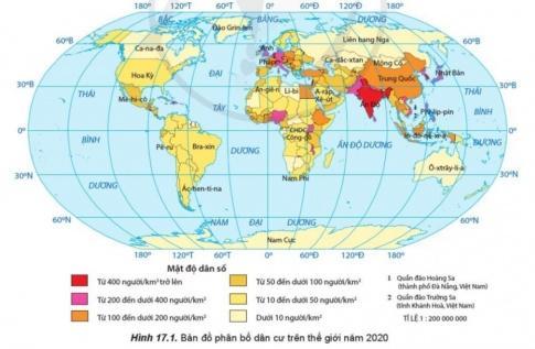 BÀI 17. PHÂN BỐ DÂN CƯ VÀ ĐÔ THỊ HÓA