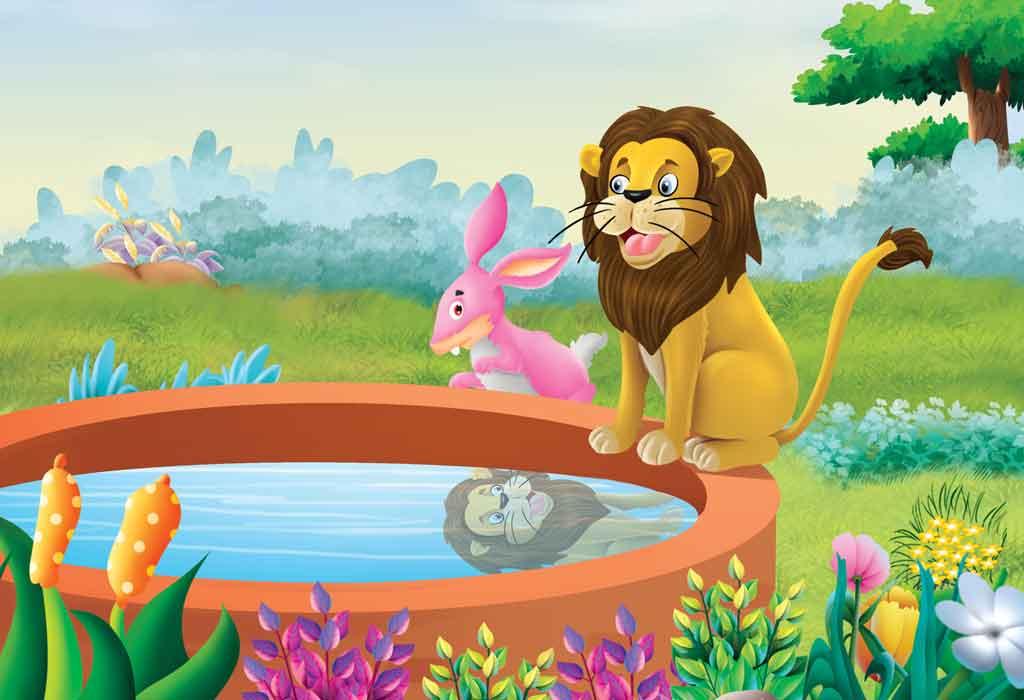 The Foolish Lion & The Clever Rabbit Story For Children With Moral