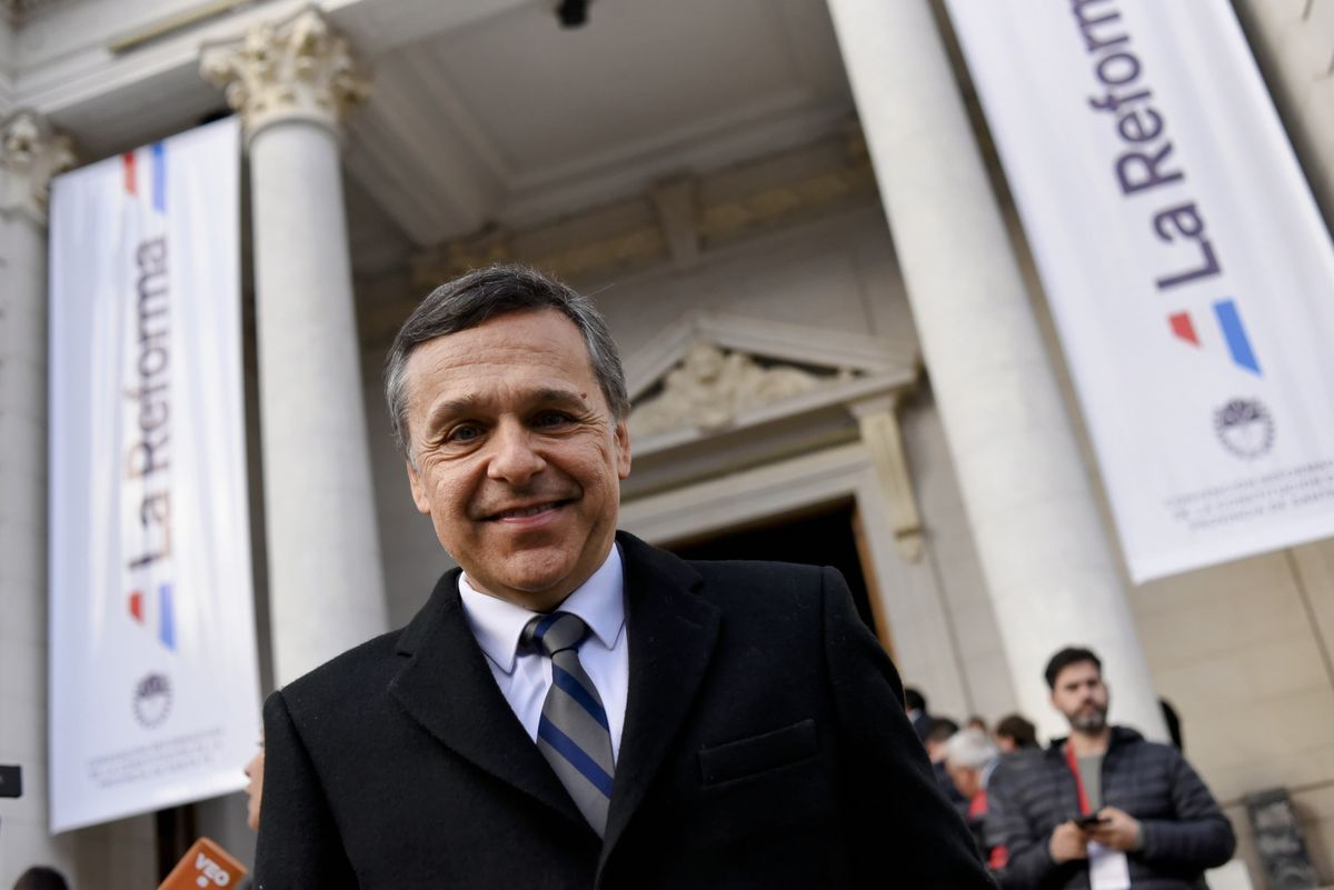 Diego Giuliano, del bloque del PJ, fue electo como vicepresidente primero de la Convención Reformadora.