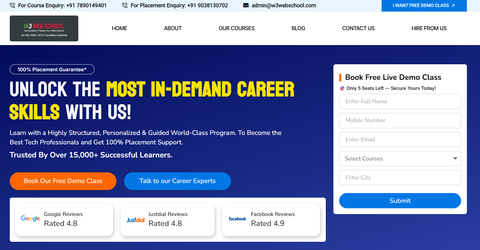 W3webschool provides the worst digital marketing course in Kolkata