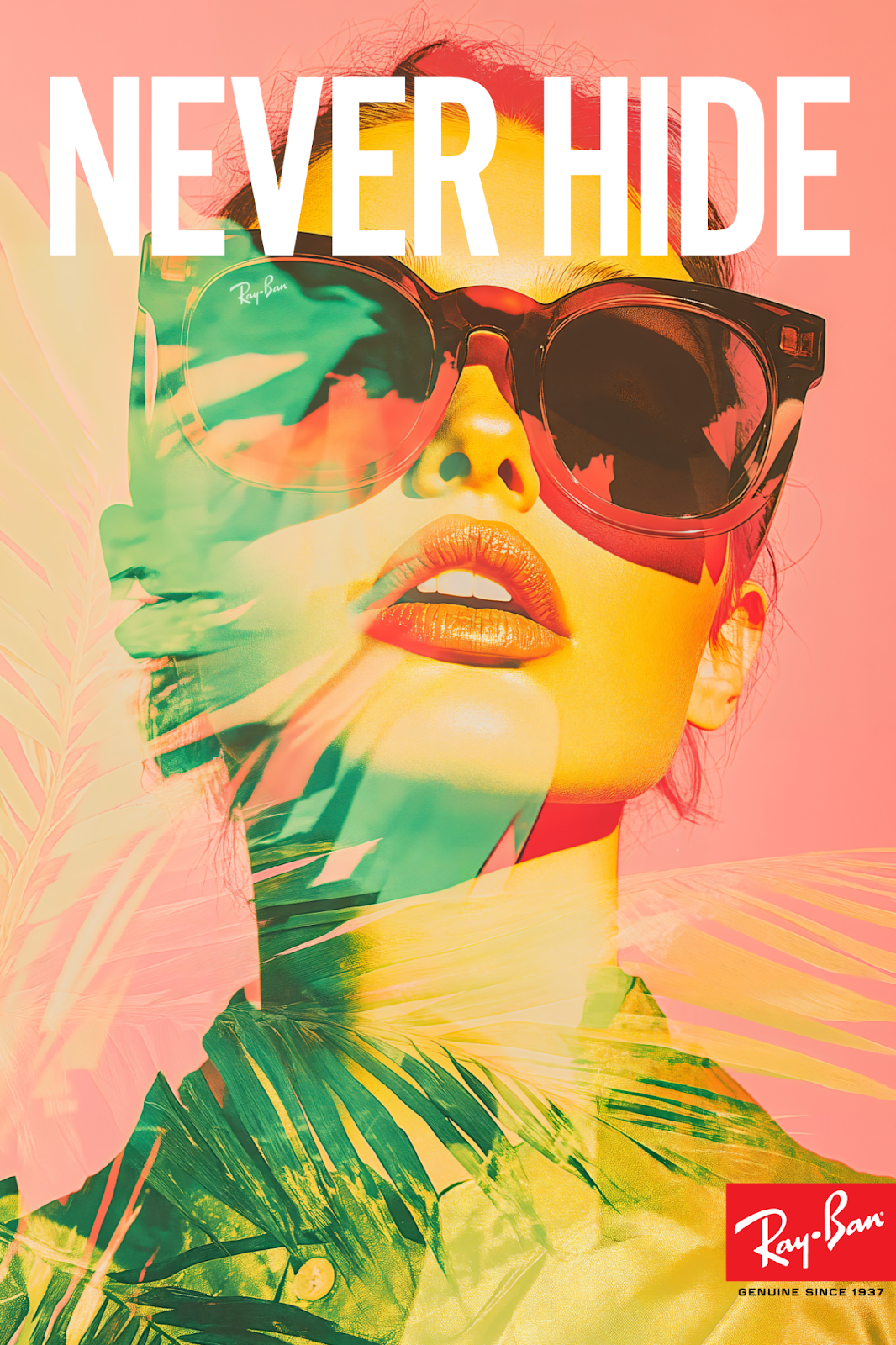 Image from the Ray-Ban’s Bold Reimagination of Poster Design article on Abduzeedo