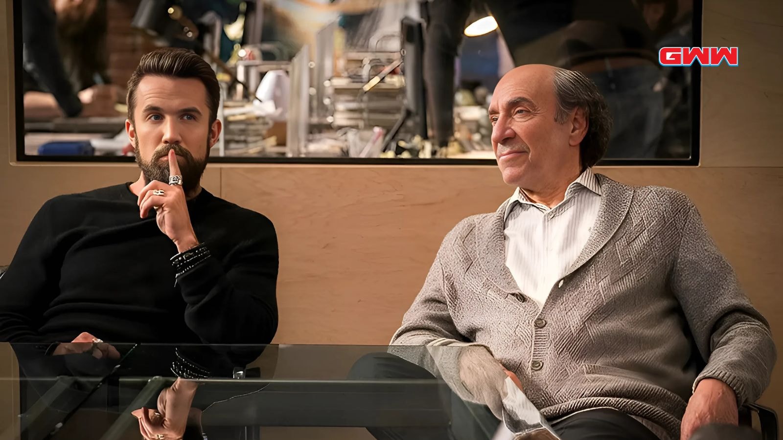 F. Murray Abraham and Rob McElhenney