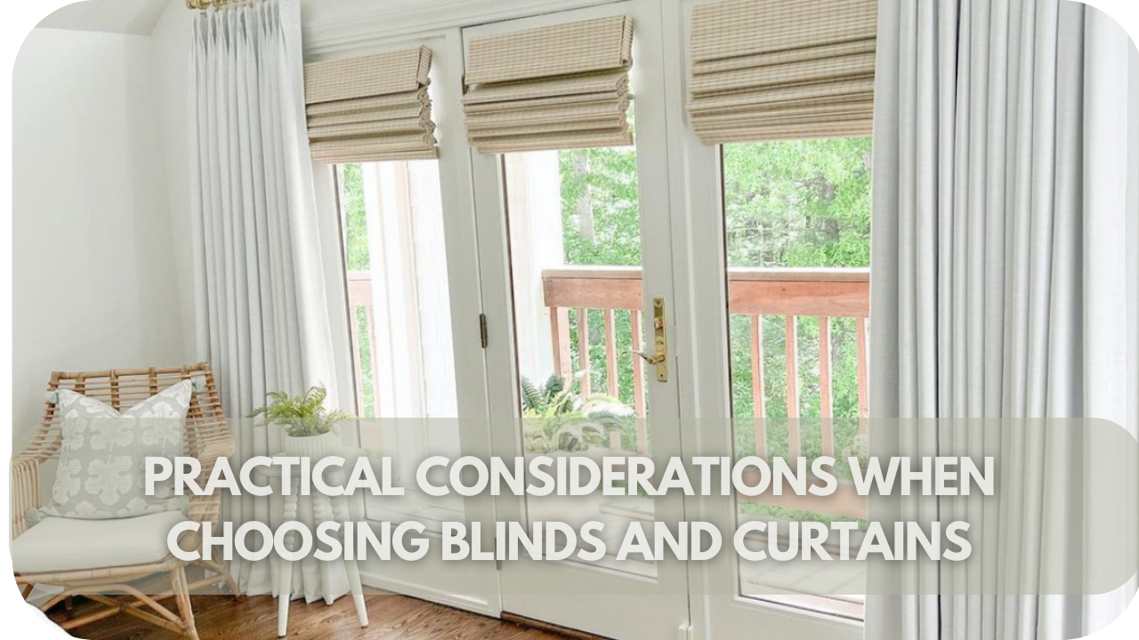 Essential practical tips for selecting the right blinds and curtains for brown walls.