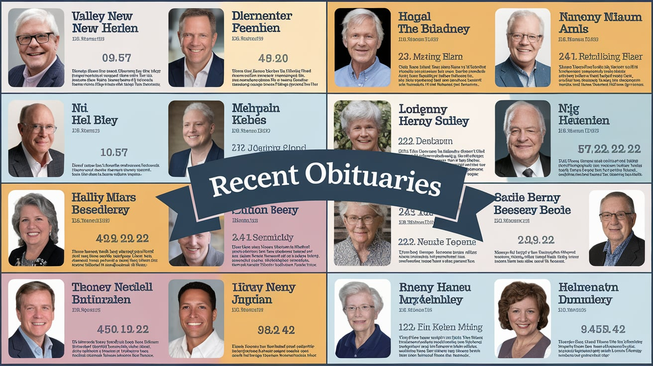  Valley News Dispatch Recent Obituaries 