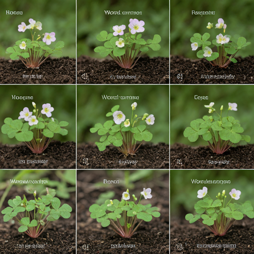 Wood-sorrel Flowers