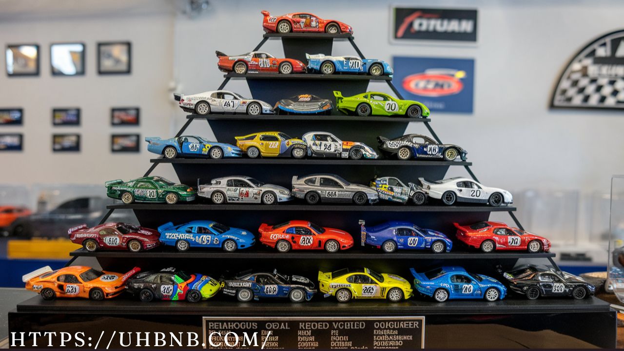 Raced Win Diecast Pyramid