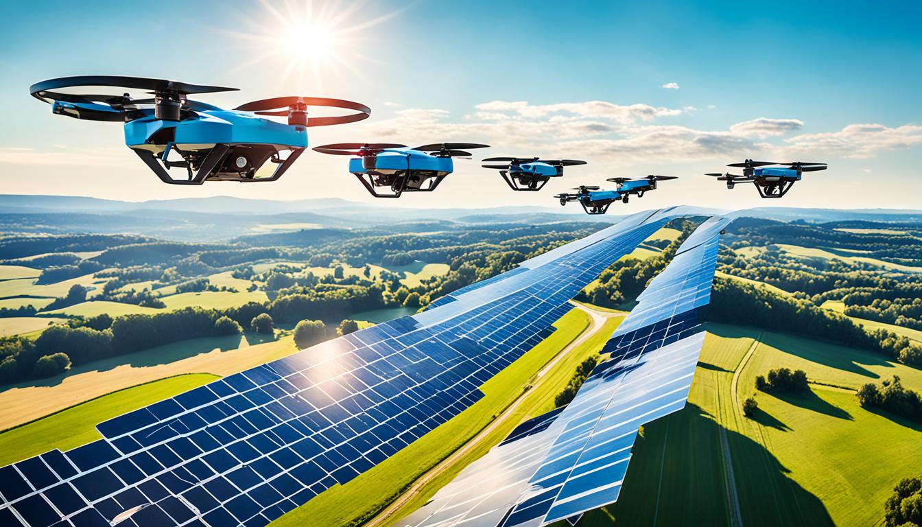 solar-powered drones