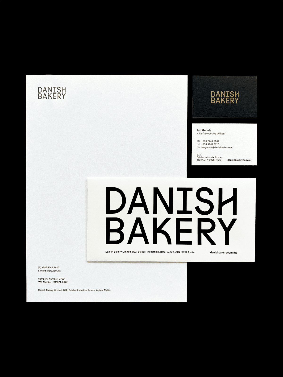 Image from the Danish Bakery’s Branding & Visual Identity by Redorange Malta article on Abduzeedo