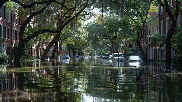 Savannah ga flood risks