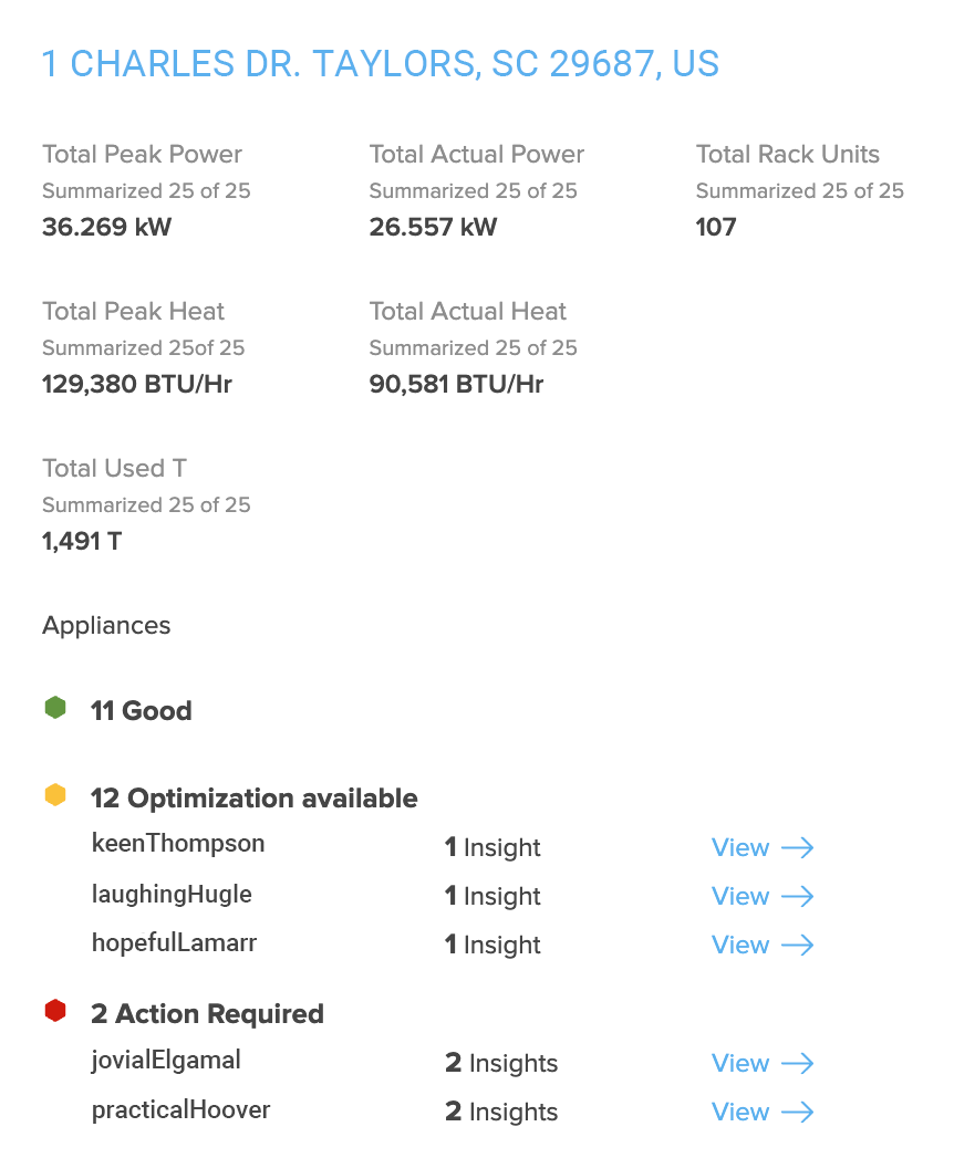 energy savings