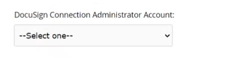 Docusign Admin account