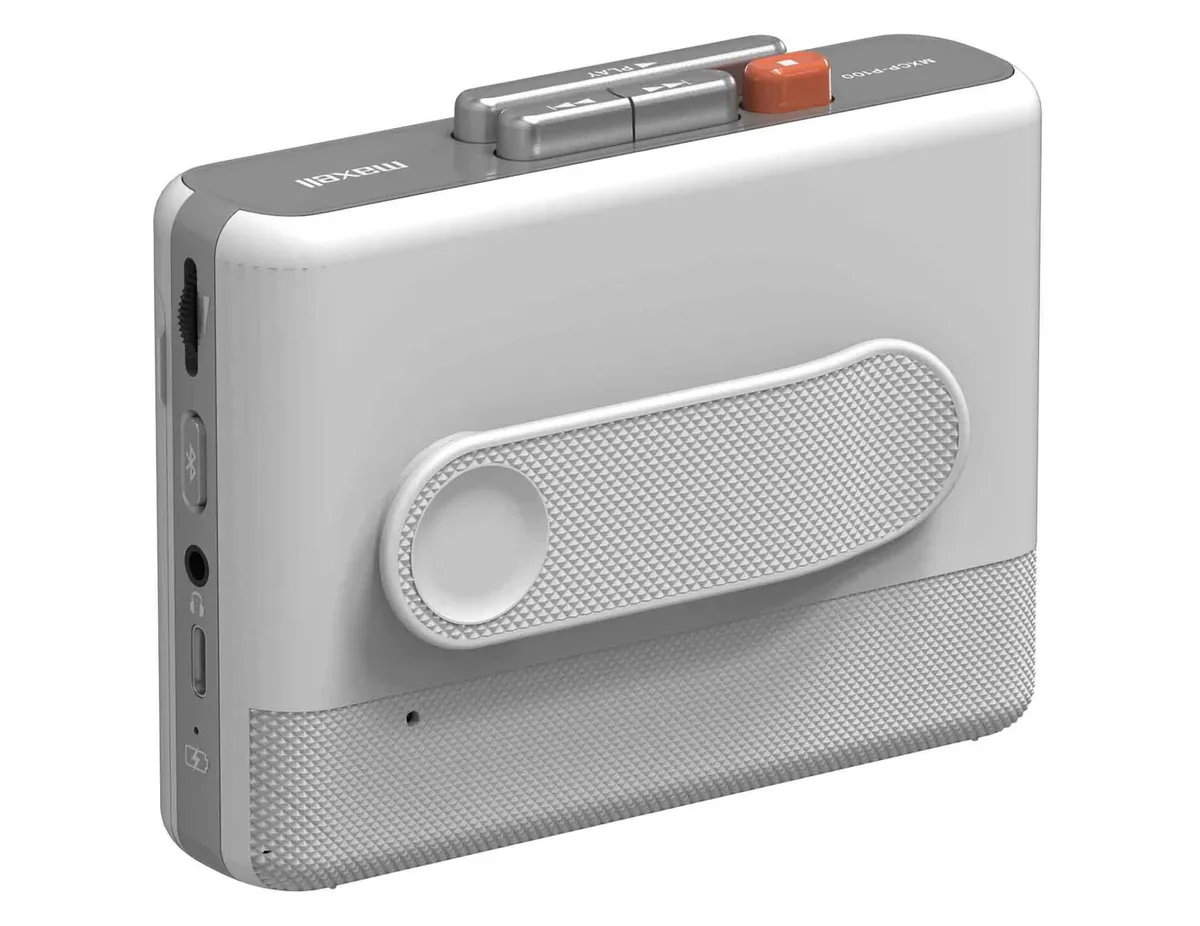 Maxell MXCP-P100 rear view.