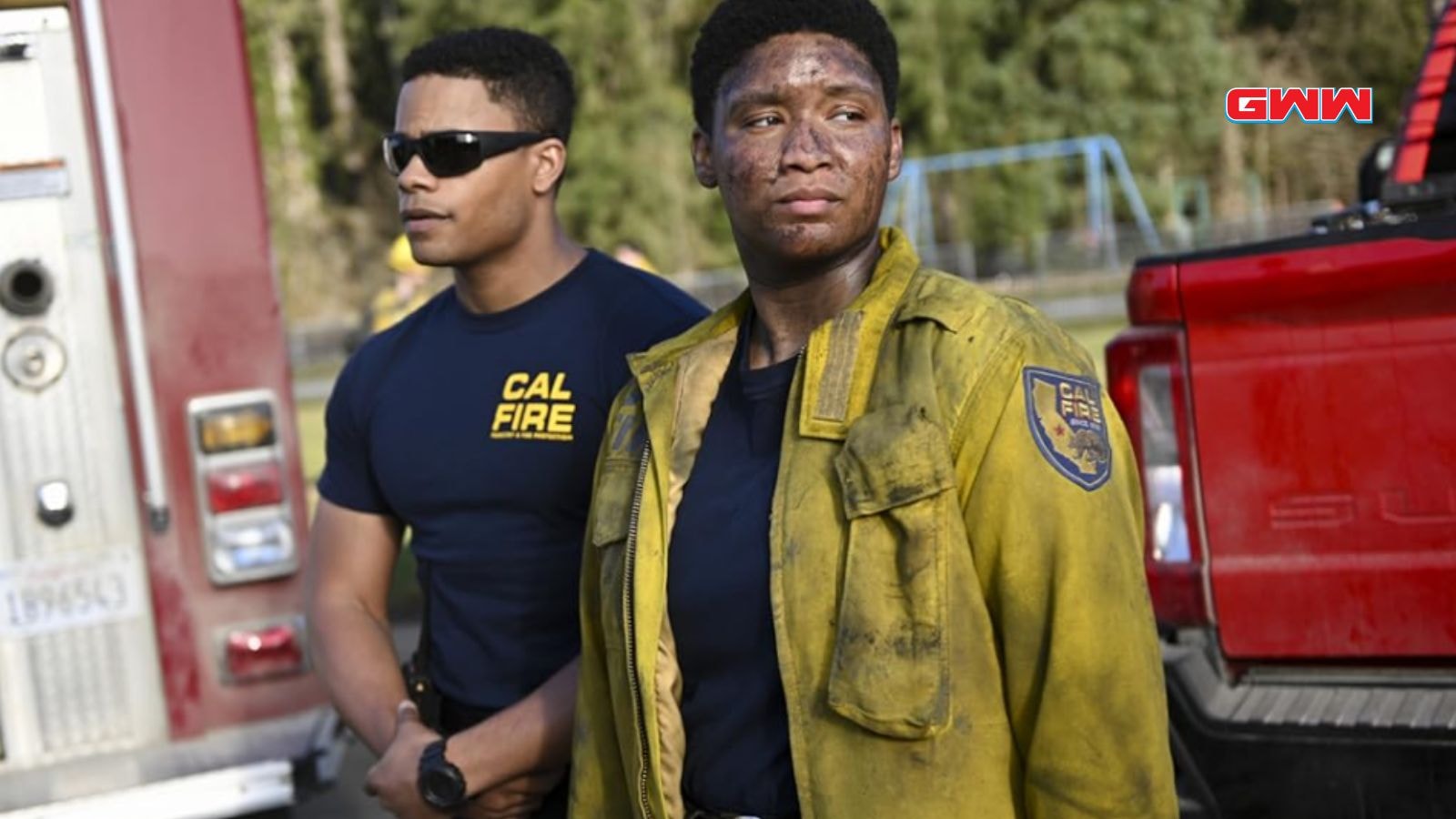 Fire Country Season 3: Jules Latimer and Jordan Calloway in Fire Country Season 1