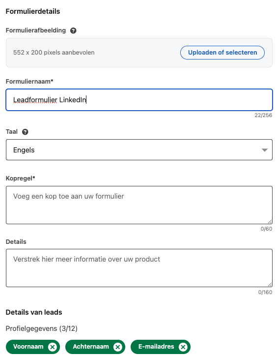 Meer kwalitatieve leads verzamelen met LinkedIn Lead Gen Forms