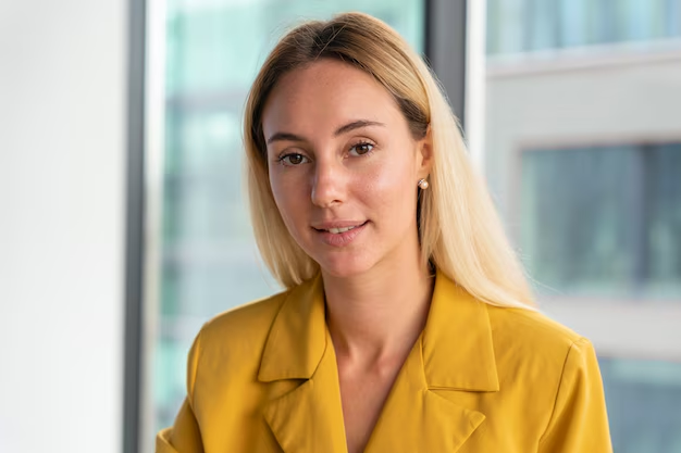 A tech headshot In Office environment