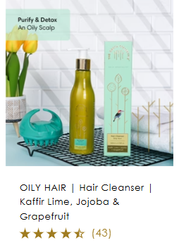 Oily Hair Cleanser From The Earth Collective