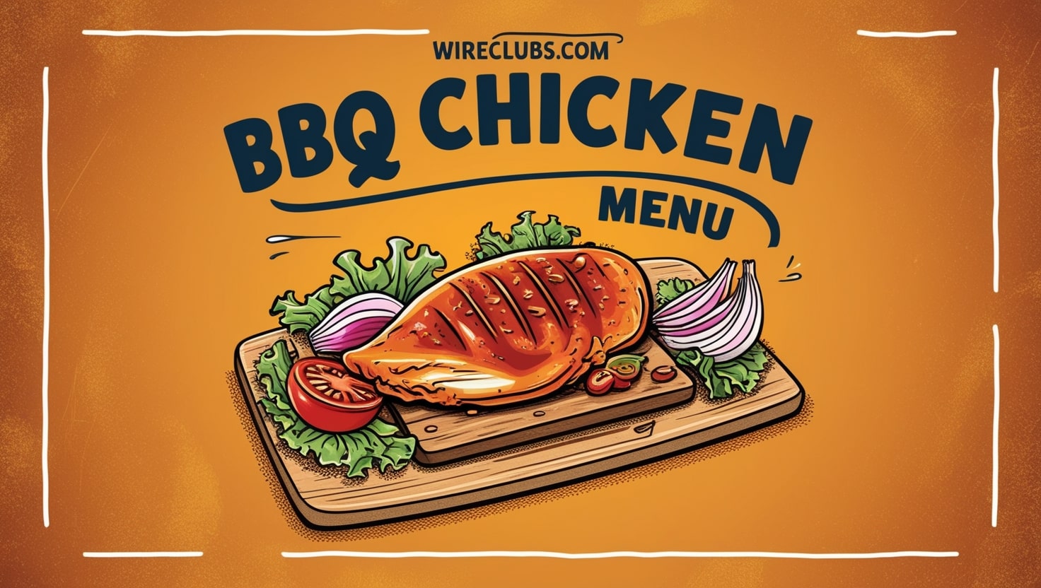 bbq chicken menu