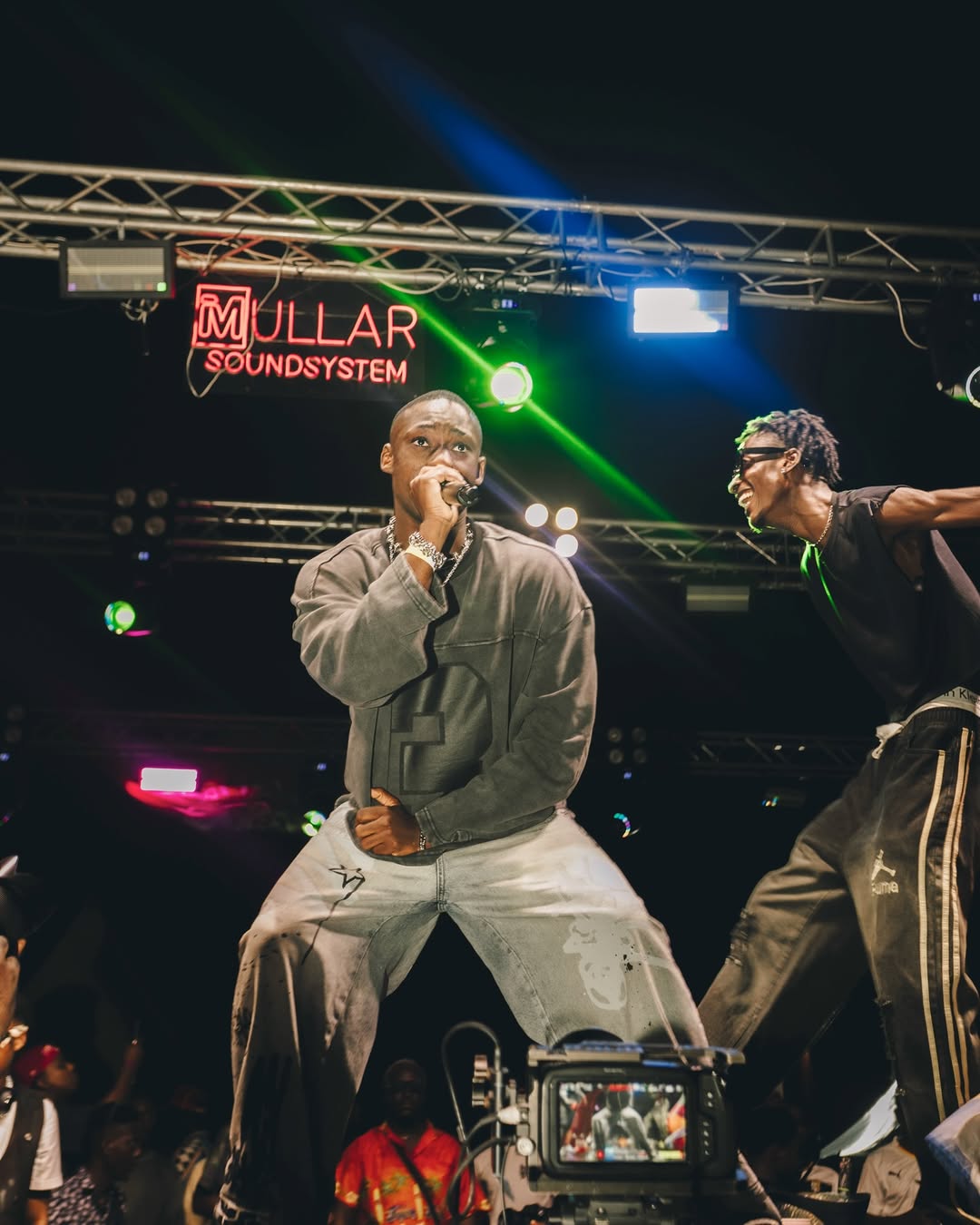  Jubed Kyei Baffour brought his energy to the iMullar Sound System stage