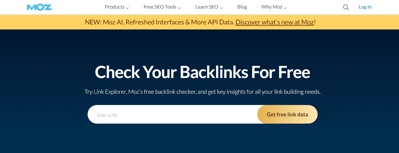Moz Link Explorer