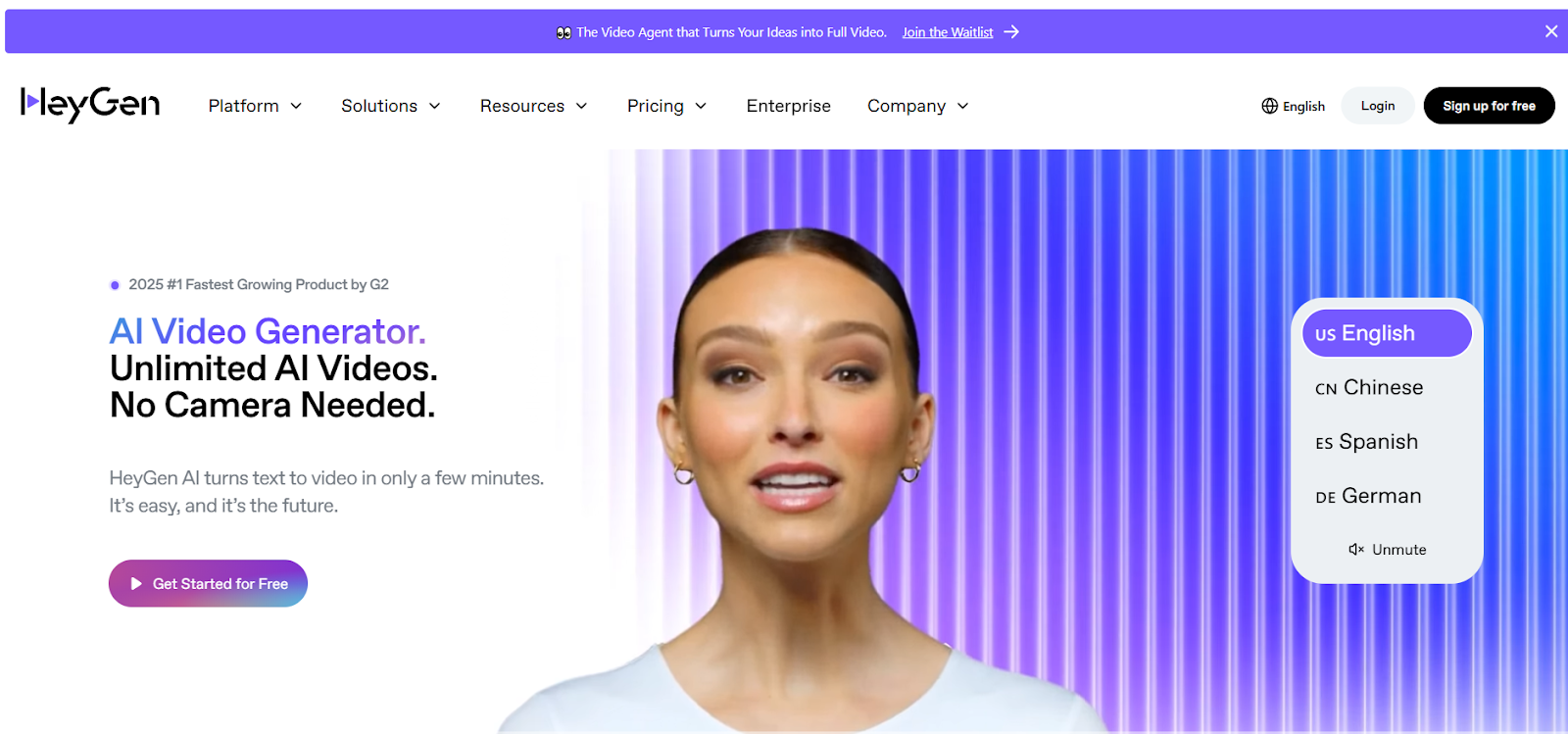 Heygen AI video generator 