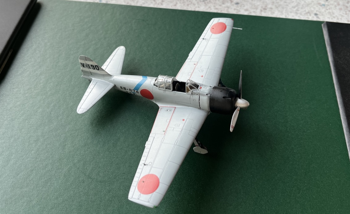 戦闘機のプラモデル零式艦上戦闘機三二型