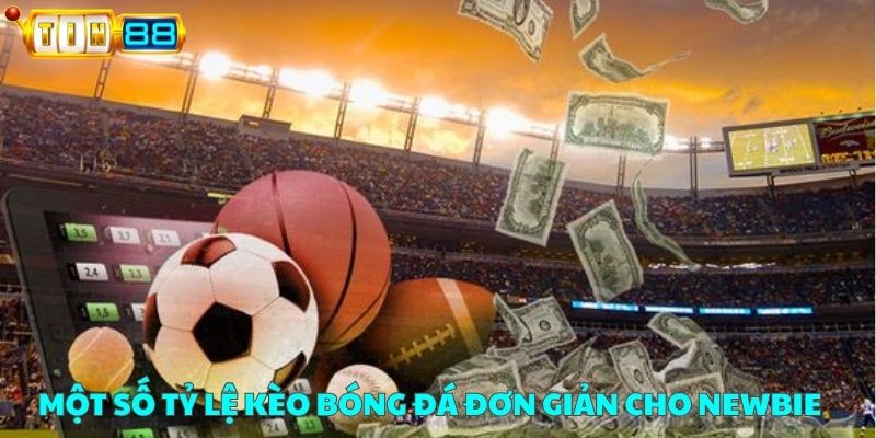 Một số tỷ lệ kèo bóng đá đơn giản cho newbie