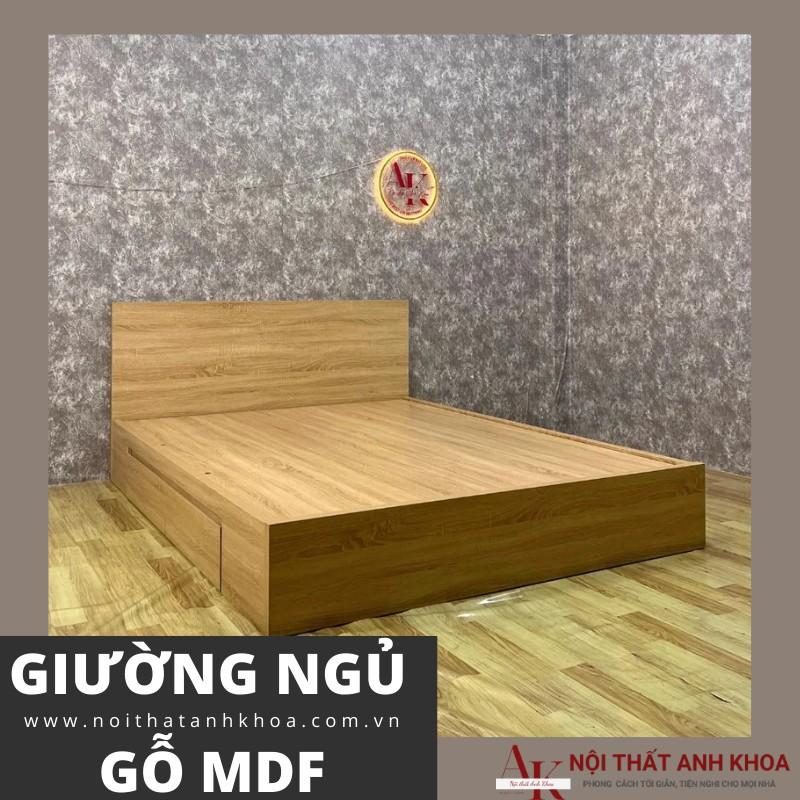 Giường ngủ gỗ công nghiệp mdf