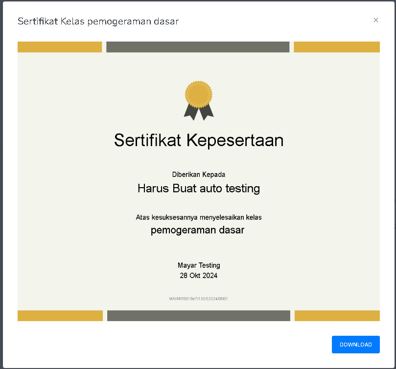 A screenshot of a certificate

Description automatically generated