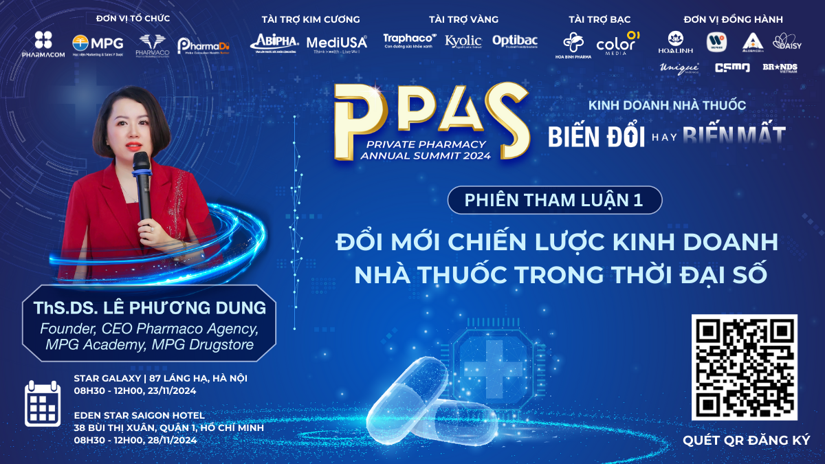 ThS.DS Lê Phương Dung: PMASS & PPAS 2024 sẽ đưa ngành dược bắt kịp làn sóng Generative AI